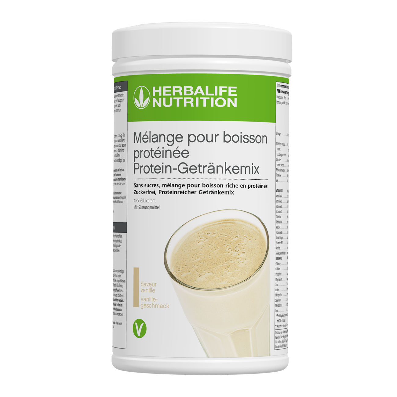 Herbalife Protein-Getränkemix Protein-Shake Vanille 588 g